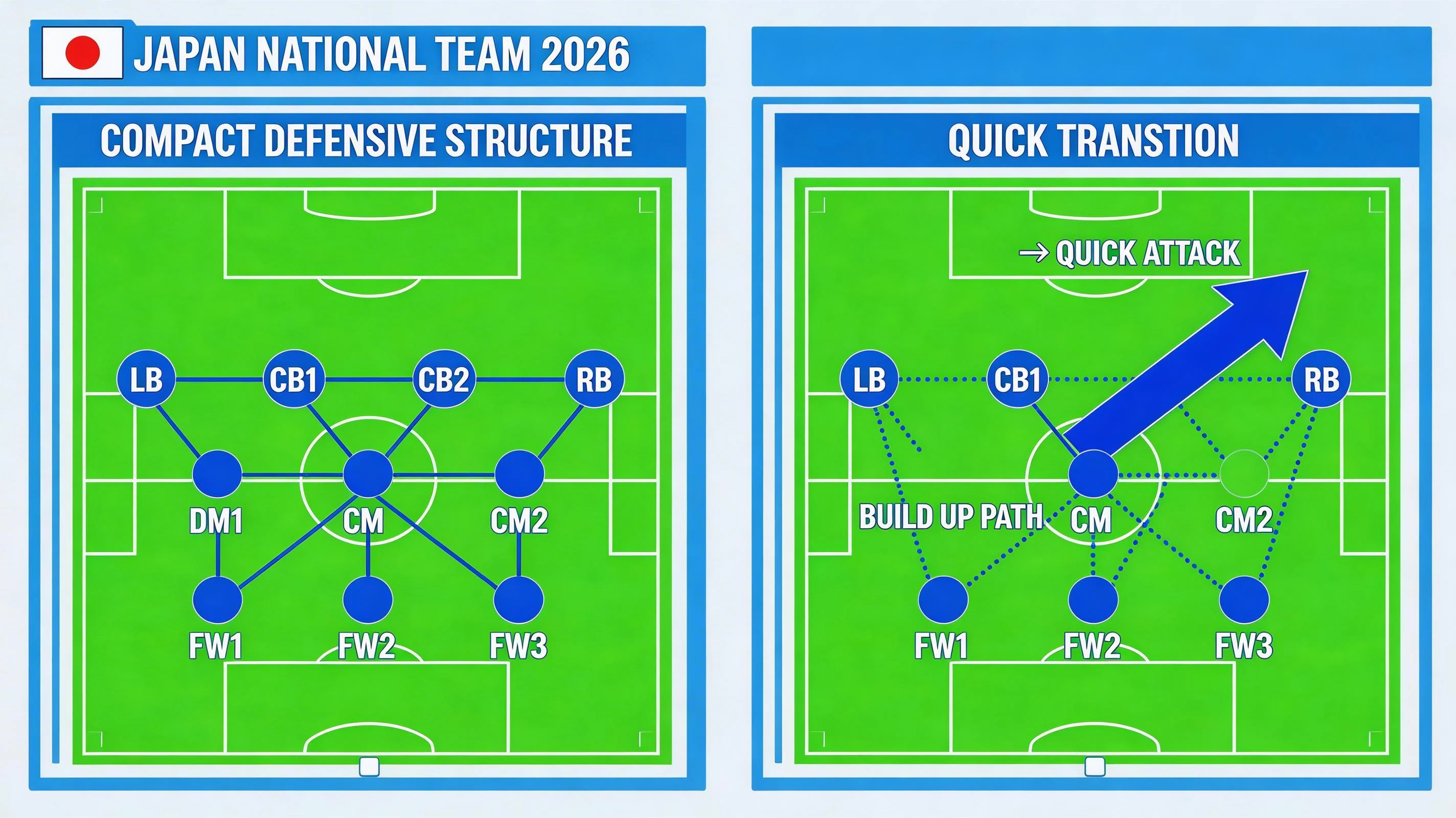 Japānas futbola izlase Pasaules kausa 2026 analīze
