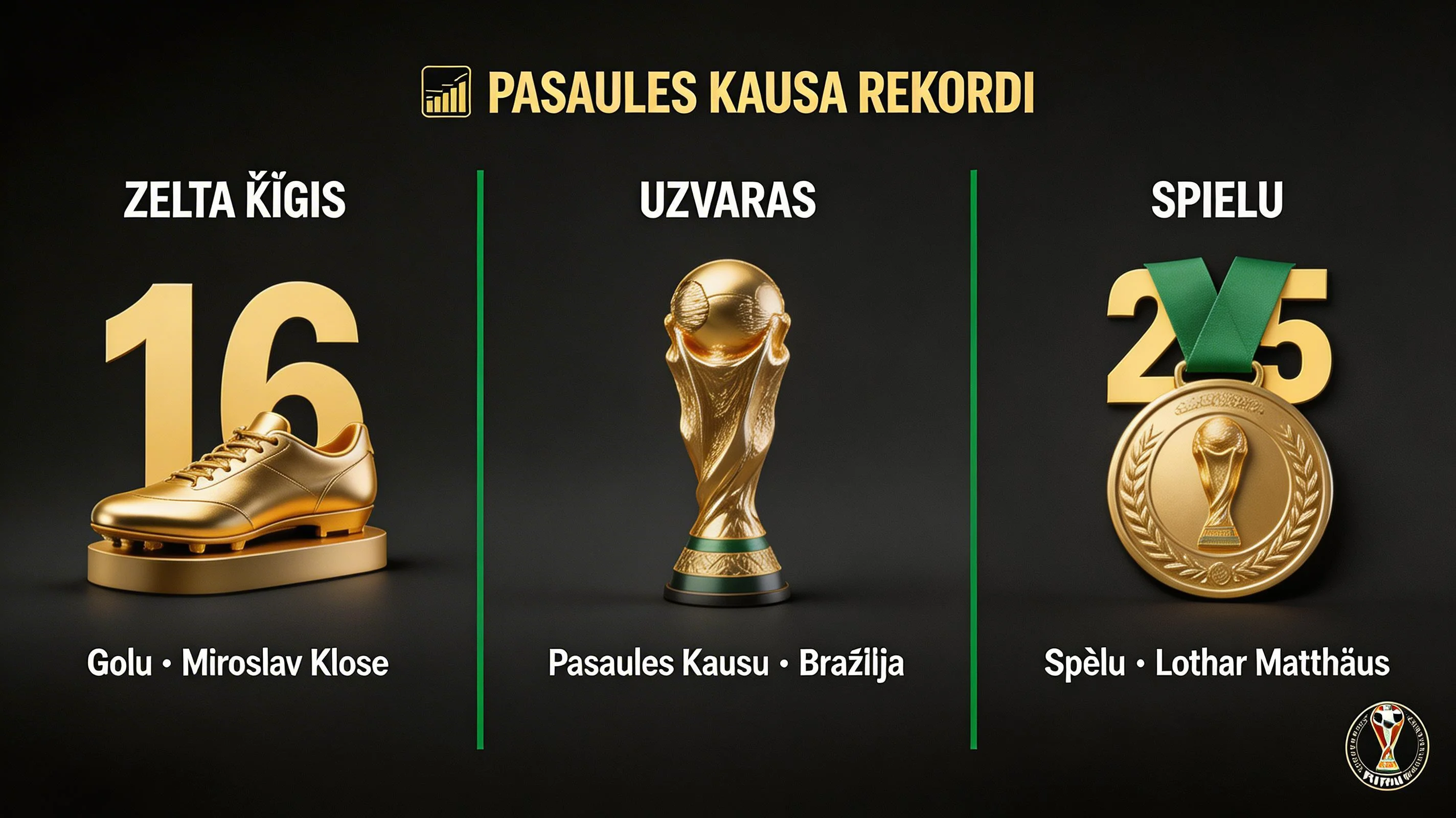 Pasaules kausa vēsturiskie rekordi un statistika